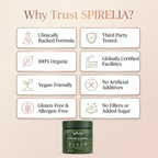 Spirulina & Chlorella Tablets — No Botox. No Fillers. No $2M Protocol. Just Results.