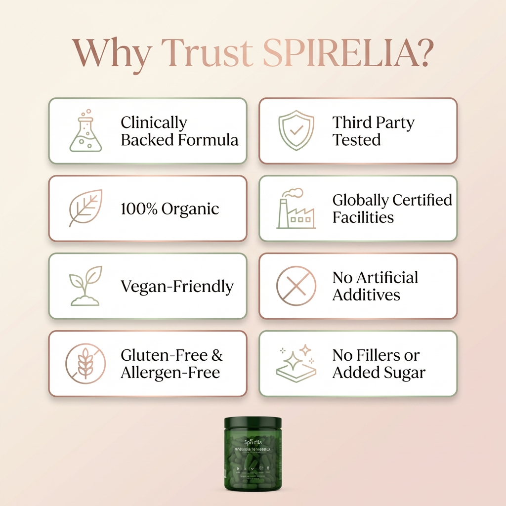 Spirulina & Chlorella Tablets — No Botox. No Fillers. No $2M Protocol. Just Results.