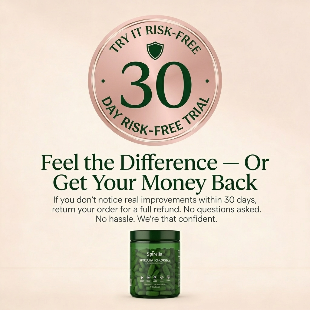 Spirulina & Chlorella Tablets — No Botox. No Fillers. No $2M Protocol. Just Results.
