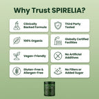 Spirulina & Chlorella Tablets — The Most Protein-Rich Superfood On Earth | 70% Pure Protein